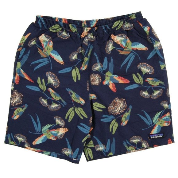 Patagonia Other - Patagonia Men's Baggies Longs - 7" Parrots Stone Blue Small